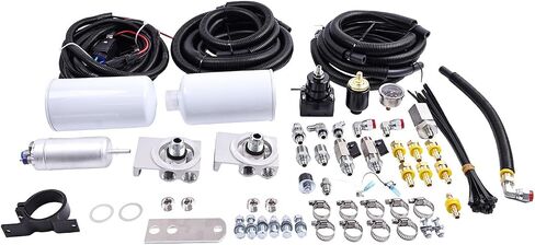 مجموعة تحويل مضخة الوقود الكهربائية الكاملة Holdwell متوافقة مع 1994-1997 OBS Ford E-350 F-250 F-350 F-Super Duty 7.3L Powerstroke in Saudi Arabia