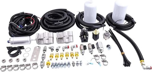 مجموعة تحويل مضخة الوقود الكهربائية الكاملة Holdwell متوافقة مع 1994-1997 OBS Ford E-350 F-250 F-350 F-Super Duty 7.3L Powerstroke in Saudi Arabia