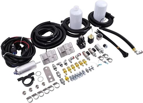 مجموعة تحويل مضخة الوقود الكهربائية الكاملة Holdwell متوافقة مع 1994-1997 OBS Ford E-350 F-250 F-350 F-Super Duty 7.3L Powerstroke in Saudi Arabia