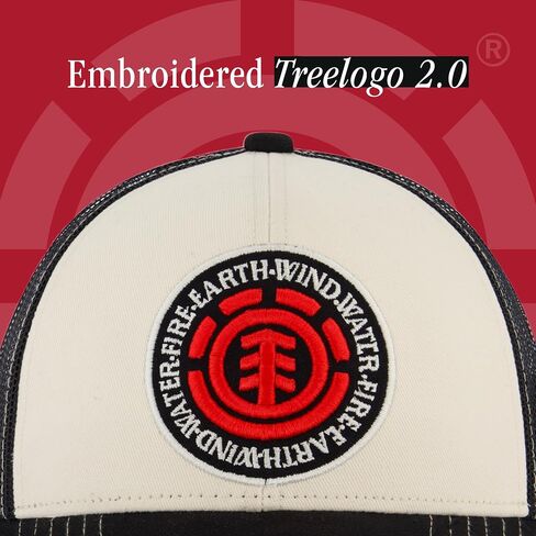 Element Trucker Hat, Adult Baseball Cap with Curved Brim in Saudi Arabia