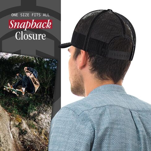 Element Trucker Hat, Adult Baseball Cap with Curved Brim in Saudi Arabia
