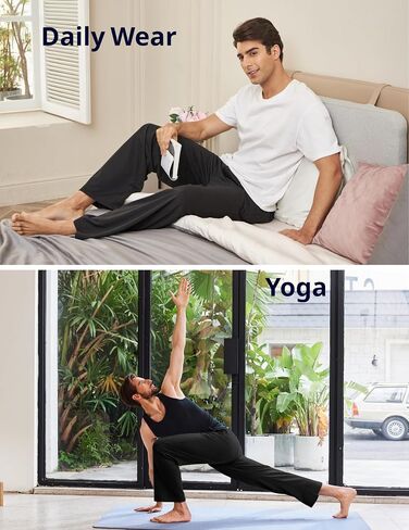 Pinspark Men Cotton Cotton Pants Open Bottom Athletic Googger Pants Pants Loung Pants مع جيوب in Saudi Arabia
