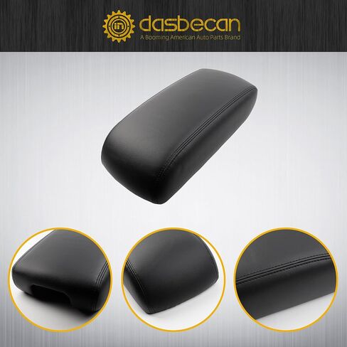 Dasbecan Center Console Cover Lid Compatible with 2011-2021 Jeep Grand Center Console Armrest lid Cover Top Arm Rest Black Replace# X85006302BL X85006303BL in Saudi Arabia
