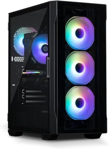 Zalman PC Case Medium I3 Neo TG White Argb in Kuwait