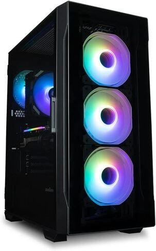 Zalman PC Case Medium I3 Neo TG White Argb in Kuwait