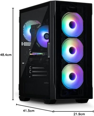 Zalman PC Case Medium I3 Neo TG White Argb in Kuwait