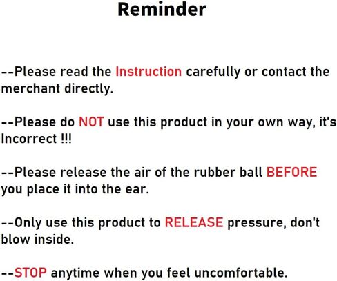 Ear Pressure Relief Device Tool, FSA/HSA Eligible, Migraine and Headache Relief Products, Airplane Ear Pressure Relief Gadget, Inner Ear Pressure Balance, Reduces Tension in Saudi Arabia