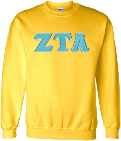 Zeta Tau Alpha Lettered Crewneck in Kuwait
