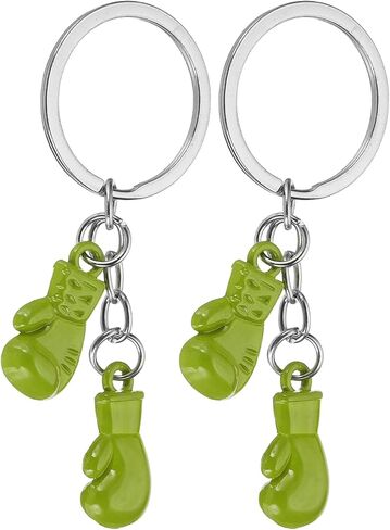 PATIKIL Boxing Keychain, Mini Cute Boxing Gloves Key Chain Sport Pendant Key Rings Bag Backpack Decor in Kuwait