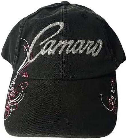 قبعة Camaro Script Ladies القابلة للتعديل - CAPENS CAP المرخص رسميًا in Kuwait