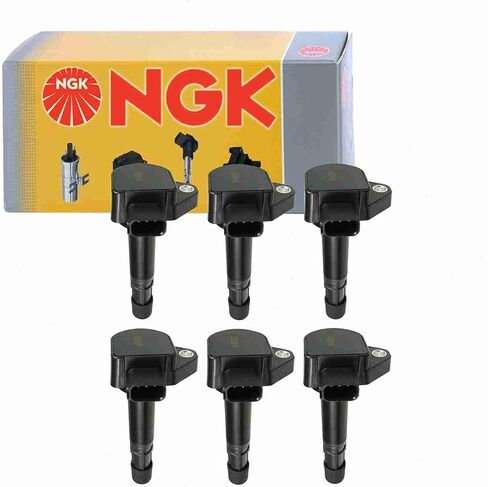 6 PC NGK Ignition Coils متوافقة مع Acura MDX 3.5L 3.7L V6 2001-2009 in Saudi Arabia