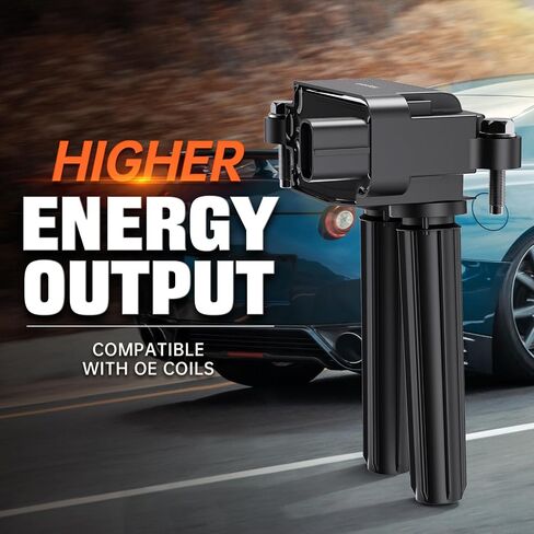 مجموعة من 8 حزمة ملف الإشعال متوافقة مع V8 5.7L 6.1L DODGE RAM 1500 2500 3500 Charger Challenger Durango Magnum ، Chrysler 300 ، Jeep Grand Cherokee Commander يحل محل 56029129AA in Saudi Arabia