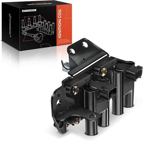 A-Premium Engine Ignition Coil حزم متوافقة مع Hyundai Accent 2001 2002 2003 2004 2005 L4 1.6L in Saudi Arabia