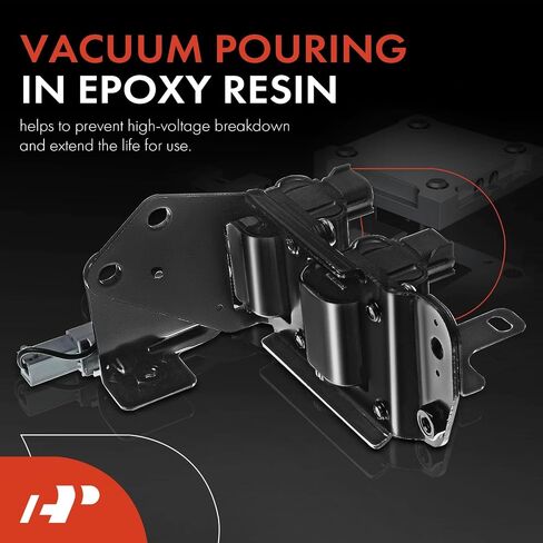 A-Premium Engine Ignition Coil حزم متوافقة مع Hyundai Accent 2001 2002 2003 2004 2005 L4 1.6L in Saudi Arabia