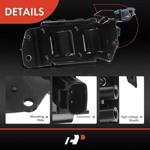 A-Premium Engine Ignition Coil حزم متوافقة مع Hyundai Accent 2001 2002 2003 2004 2005 L4 1.6L in Saudi Arabia