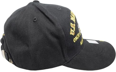 Trade Winds U.S. Marines Corps Hat Devil Dog Commander Cap Hat Bulldog Embroidered Licensed Multi, 7 3/4 in Saudi Arabia
