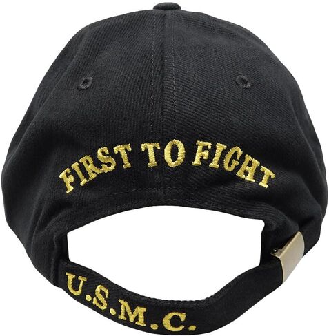 Trade Winds U.S. Marines Corps Hat Devil Dog Commander Cap Hat Bulldog Embroidered Licensed Multi, 7 3/4 in Saudi Arabia