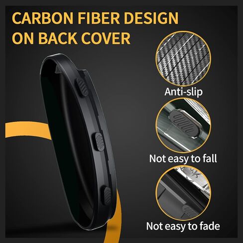 TANGSEN Key Fob Case TPU Cover Compatible with Infiniti EX FX G JX M Q QX Nissan Altima Armada Cube GT-R Murano Versa Transparent Carbon Fiber Texture 2 3 4 5 6 Button Protective Key Shell in Saudi Arabia