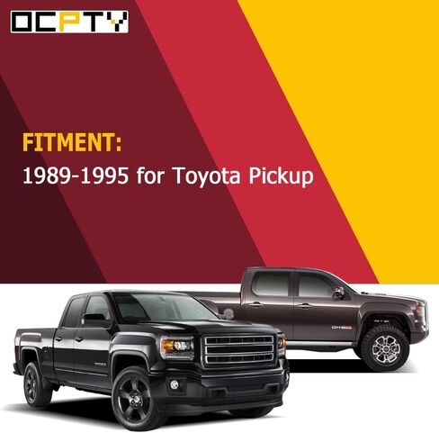 OCPTY Tailgate Door Handle Exterior Side Replacement fit 1989-1995 Pickup Outside Door Handle Texture Black in Saudi Arabia