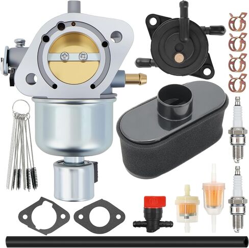Carbman 15004-0985 Carburetor متوافق مع Kawasaki FR651V FR691V FR730V FS481V FS600V FS651V FS691V FS730V 15004-0829 15004-7063 مع مضخة الوقود in Saudi Arabia