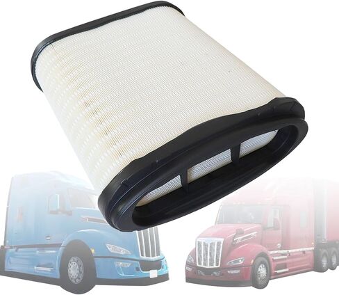 XQSMWF D37-1061 مرشح الهواء المحرك متوافق مع Kenworth T680 2023 ، مناسب لـ Peterbilt 579 2023 ، D371061 D37-1061 in Saudi Arabia