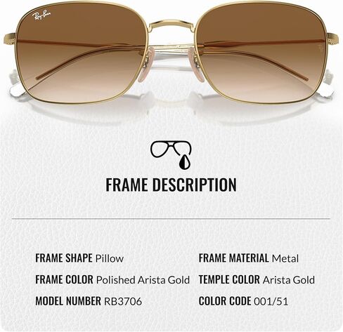 Ray-Ban RB3706 Square-Round Round Grouds مع حزمة مجموعة النظارات الرسمية in Kuwait