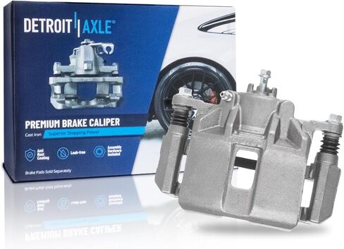 Detroit Axle - Front Right Brake Caliper for Acura TL TSX CL Honda Accord, Passenger Side Brake Caliper with Bracket Replacement in Saudi Arabia