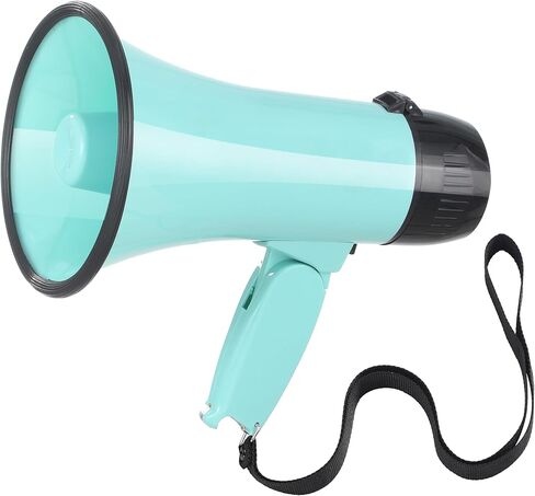 Megaphone with 20W Speaker Microphone Siren and 240-Second Recording Includes Volume Control for Outdoor Events and Crowd Management in Saudi Arabia
