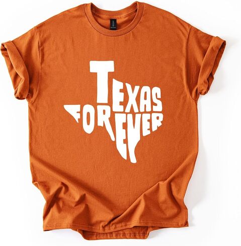 Texas Graphic T-Shirt – Vintage Western State Tee – Unisex Cotton Shirt with Bold Texas Design in Saudi Arabia