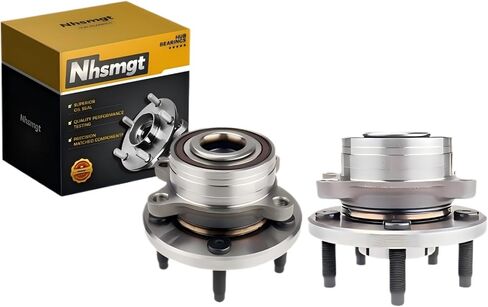 Front or Rear Wheel Bearing Hub Compatible with Explorer 2011-2019, Police Interceptor Utility 2013-2019 5 Lug with ABS Assembly 2pcs 512460 in Saudi Arabia