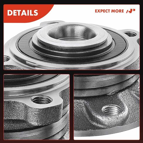 A-Premium 2 x Front Wheel Bearing and Hub Assembly Compatible with BMW 525i 2001-2003, 530i 2001-2003, 540i 1997-2003, 528i 1997-2000, Z8 2000-2003 in Saudi Arabia