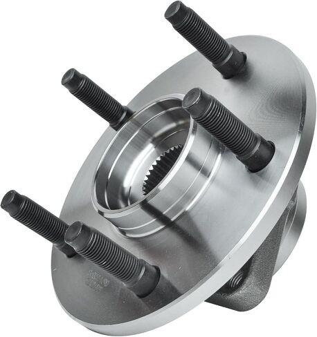 Detroit Axle - Front Wheel Bearing Hub for 2002-2008 Dodge Ram 1500 [2-Wheel ABS, 5 Lug Models], 2003 2004 2005 2006 2007 Wheel Bearing and Hub Assembly Driver or Passenger Side Replacement in Saudi Arabia
