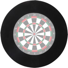 Dart Board Wall Protector, Reusable EVA Dartboard Backboard Surround, 5Pcs Splicing, Removable