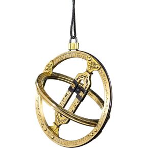 Stanley London Kala Pocket Sundial | Precision Made in Austria | Brass Sun Watch Tells Solar Time Anywhere in The World