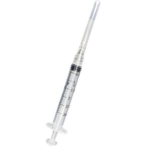 3ml 3cc Luer Lock Syringe with Needle (Box of 100), 22Gx1", Individually Packaged 22x1
