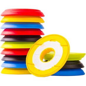 10PCS Silicone Fishing Line Storage Holders Tenkara Line Keeper Fishing Snell Rigs Gear Spools Line Leader Organizer