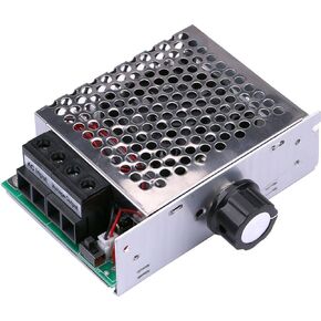 AC 110V 10000W SCR Electronic Voltage Regulator Motor Speed Control Thermostat Governing Governor dimmer
