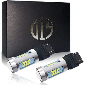 WT21W 4527 LED Bulbs 6000K White Reverse Backup Light for 2021 2022 2023 F150 F250 Bronco Maverick 3600LM High Power Error Free Plug&Play (Pack of 2 bulbs)