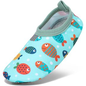 Baby Sock Shoes Infant Toddler Walking Shoes Non-Slip Breathable House Slippers with Soft Rubber Sole Little Kids Boys Girls Slip On Home Sneakers