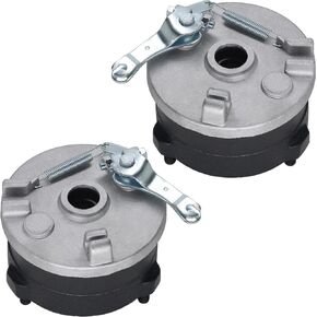Front Drum Brake Wheel Hub with 3 Stud Drum Brake Housing + Shoes (Left & Right) Aftermarket Parts Fit for 50cc 70cc 90cc 110cc 125cc 150cc Taotao Sunl ATV Quad 4 Wheel Motorcycle.