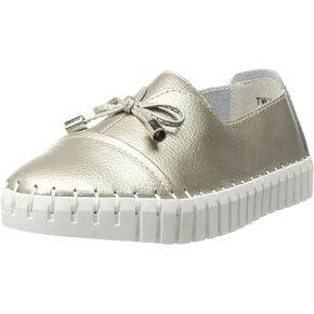 Bernie Mev Girls' TWK50 Loafer, Gold, 28-35 M M EU Big Kid (34 US)
