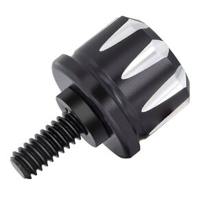 Amazicha Black Seat Bolt Screw Stainless Steel Compatible for Harley Davidson Seat with 1/4"-20 Thread