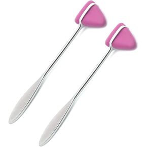 2 Pack Taylor Reflex Hammer, Taylor Neuro Hammer，7-1/2-inch (Pink)
