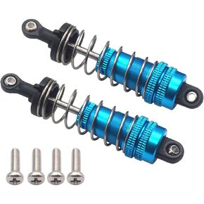 2Pcs ShareGoo Metal Shock Absorber Damper Suspension Upgrade Parts Compatible with WLtoys 144001 1/14 RC Car Buggy