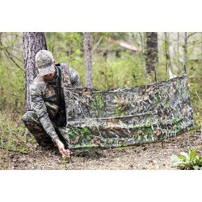 The Grind Knee Blind, Collapsible Quick Setup and Take-Down Run-and-Gun Turkey Blind, Mossy Oak Bottomland Camo