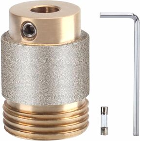 قطع مطحنة زجاجية للزجاج الملون (1 بوصة)، أدوات ومستلزمات الزجاج الملون لمطحنة الزجاج الملون، تستخدم على نطاق واسع لفنون معالجة الزجاج والديكور - من جودورا in Kuwait