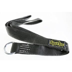 Spud Inc 32" Long Abdominal Strap Black Ab Crunches Use Forearms Handle Heavy Weight