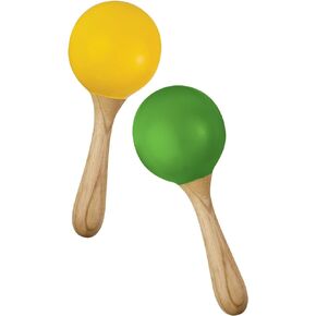 3765 Egg Shaker Handle Maracas, inch
