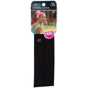 Scunci Everyday and Active No Slip Grip Luxe Basic Stretch Headwrap