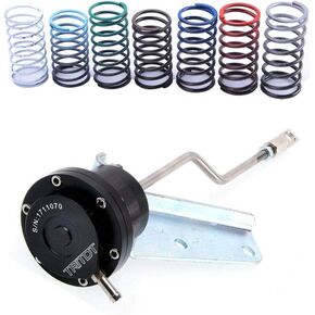 Billet Adjustable Wastegate Actuator compatible with Mitsubishi EVO 4/5/6/7/8 4G63T TD05H (Total 8 springs set)